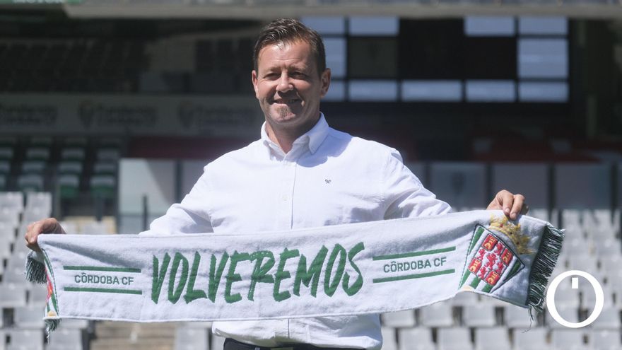 Manuel Mosquera y un antecedente positivo en el banquillo del Córdoba CF