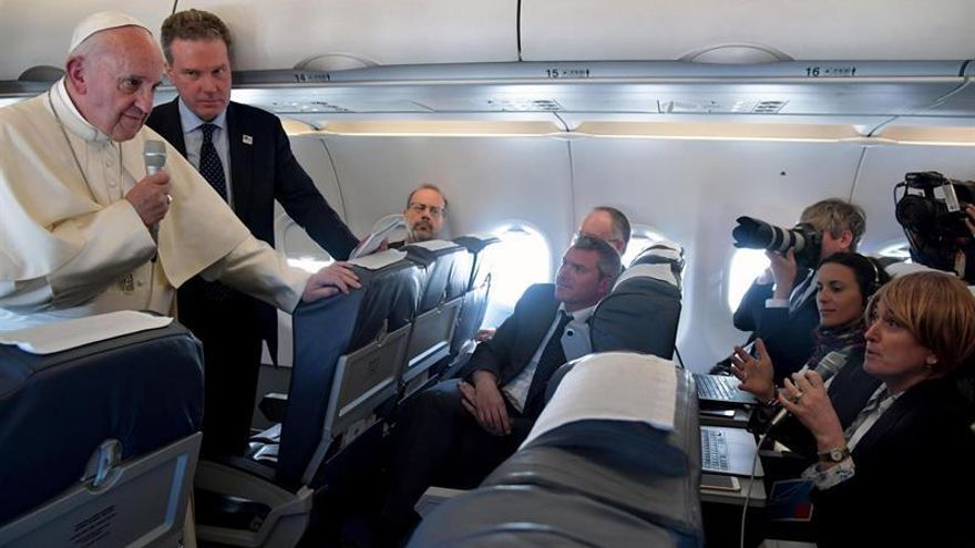 El papa asegura que escuchará a Trump sin prejuicios