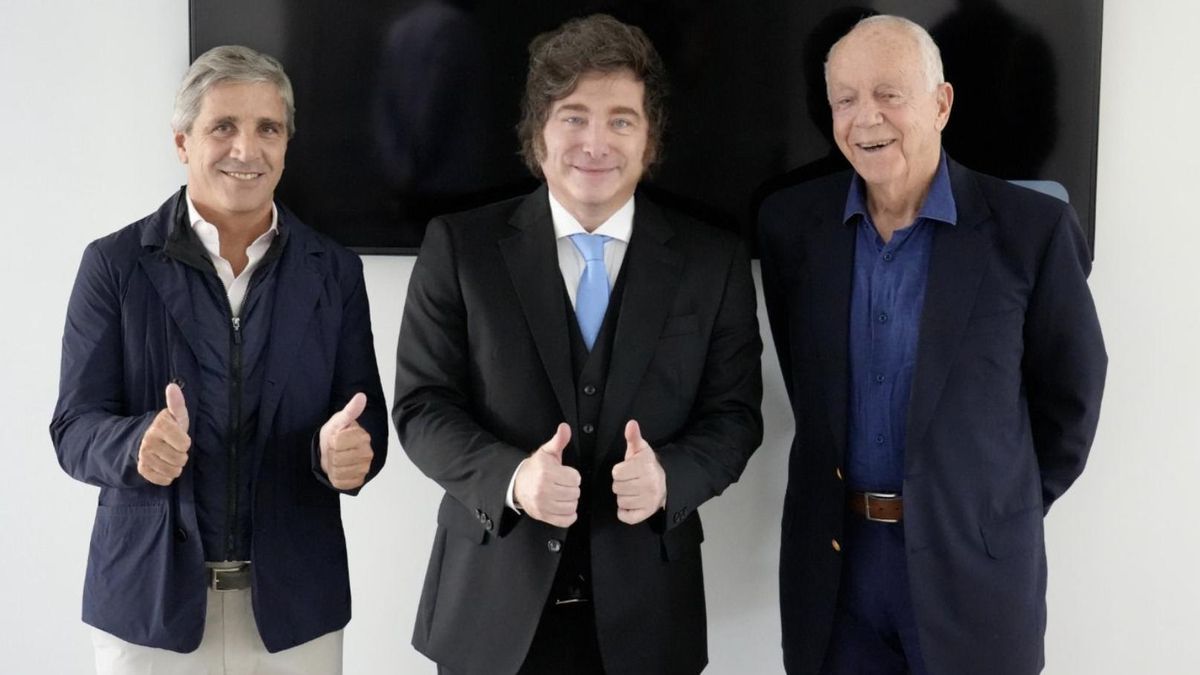 El 16 de marzo pasado, Milei y Caputo recibieron a Herbert Allen Jr. en Olivos, titular de Allen & Co.