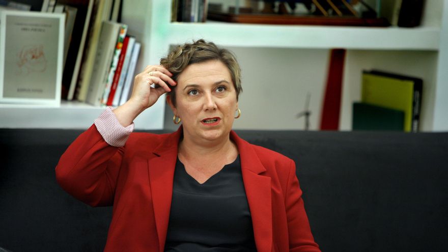 Raquel Tamarit al seu despatx.