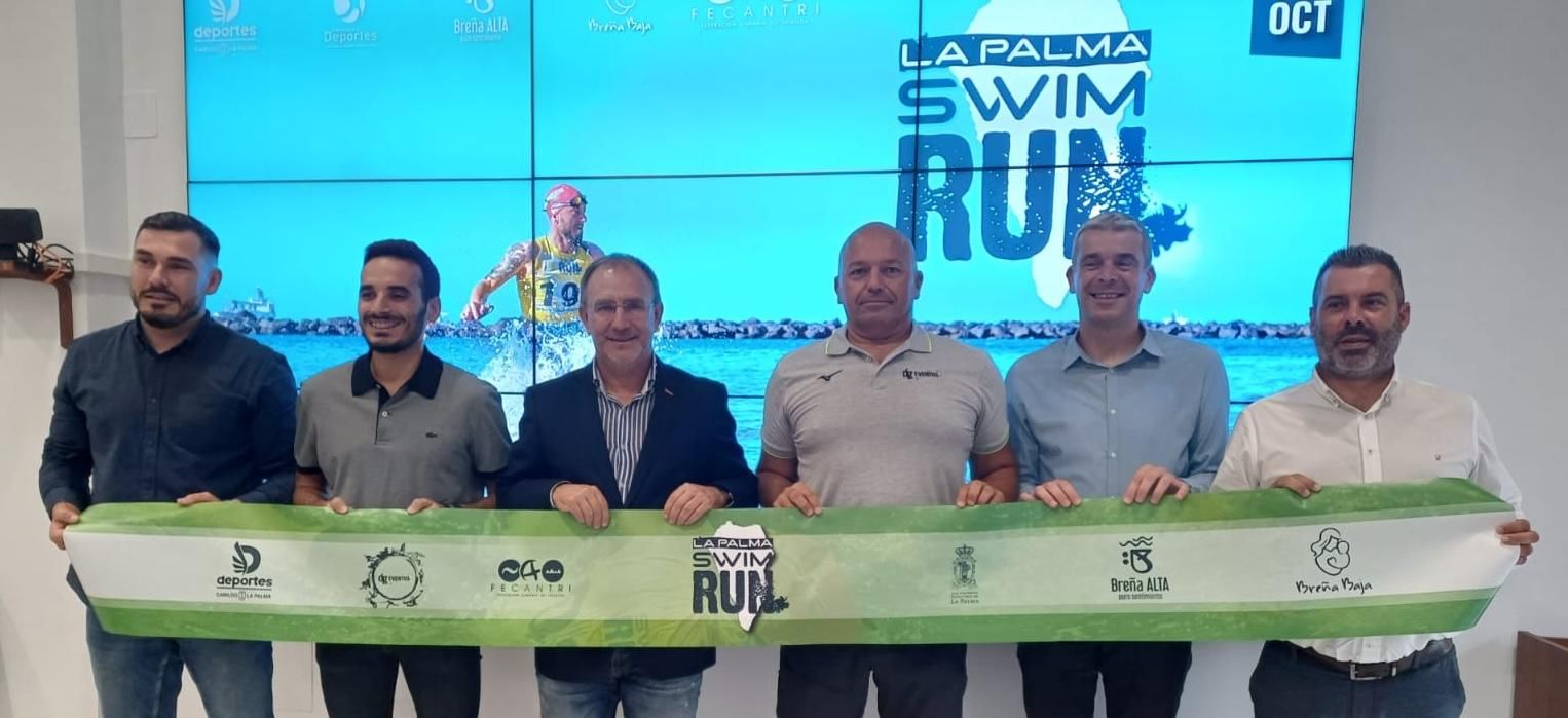 Presentación de  ‘La Palma Swimrun’.