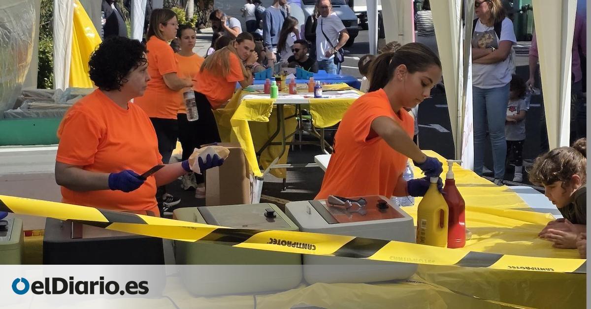 Los Realejos celebra el Día de los Derechos de la Infancia con un puesto de perritos calientes y donuts que indigna a los familiares