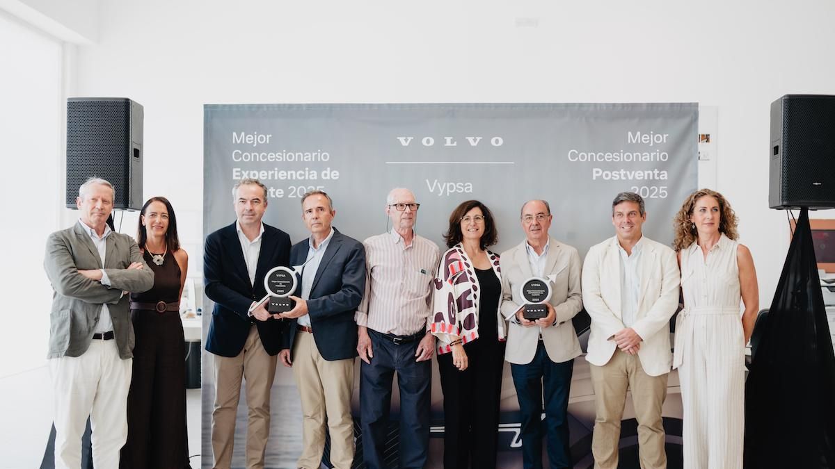 Volvo Vypsa reconocido como Mejor Concesionario en Experiencia de Cliente y Mejor Concesionario en Posventa