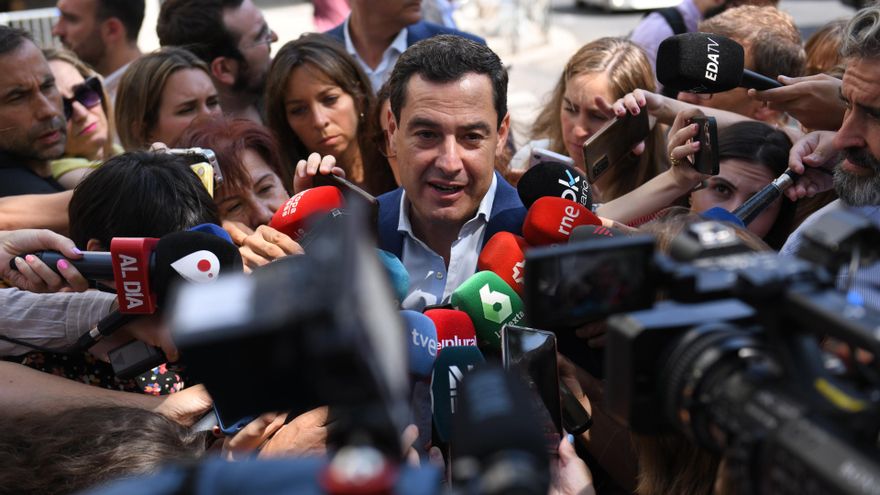 Moreno Bonilla criticó las alertas de la AEMET sin esperar a que acabase la DANA y Almeida pide "afinar" los pronósticos