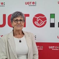 Patro Sánchez Escobar, secretaria general de UGT Extremadura