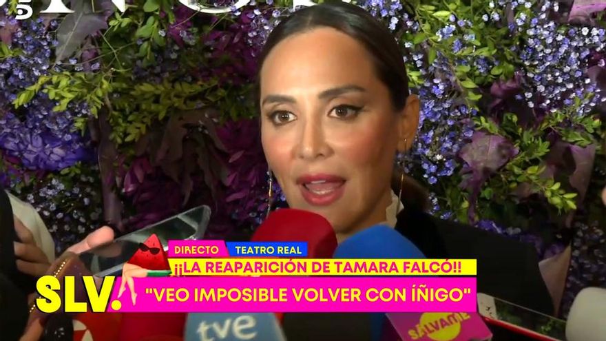 'Sálvame Sandía' (12.5%) logra su máximo de espectadores con las declaraciones en directo de Tamara Falcó