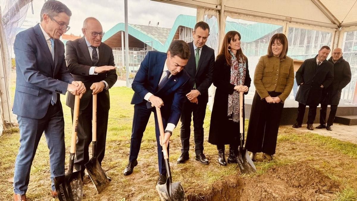 Las autoridades ponen la primera 'piedra' de otro Basque Culinary Center más, la sede de Vitoria del proyecto EDA