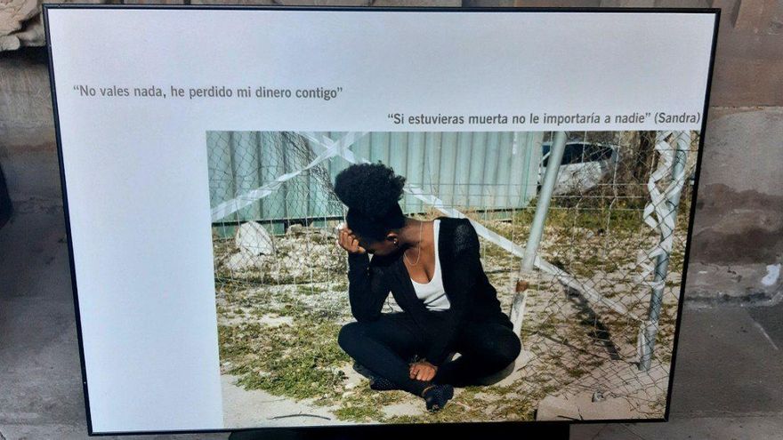 Sandra, víctima de trata de personas