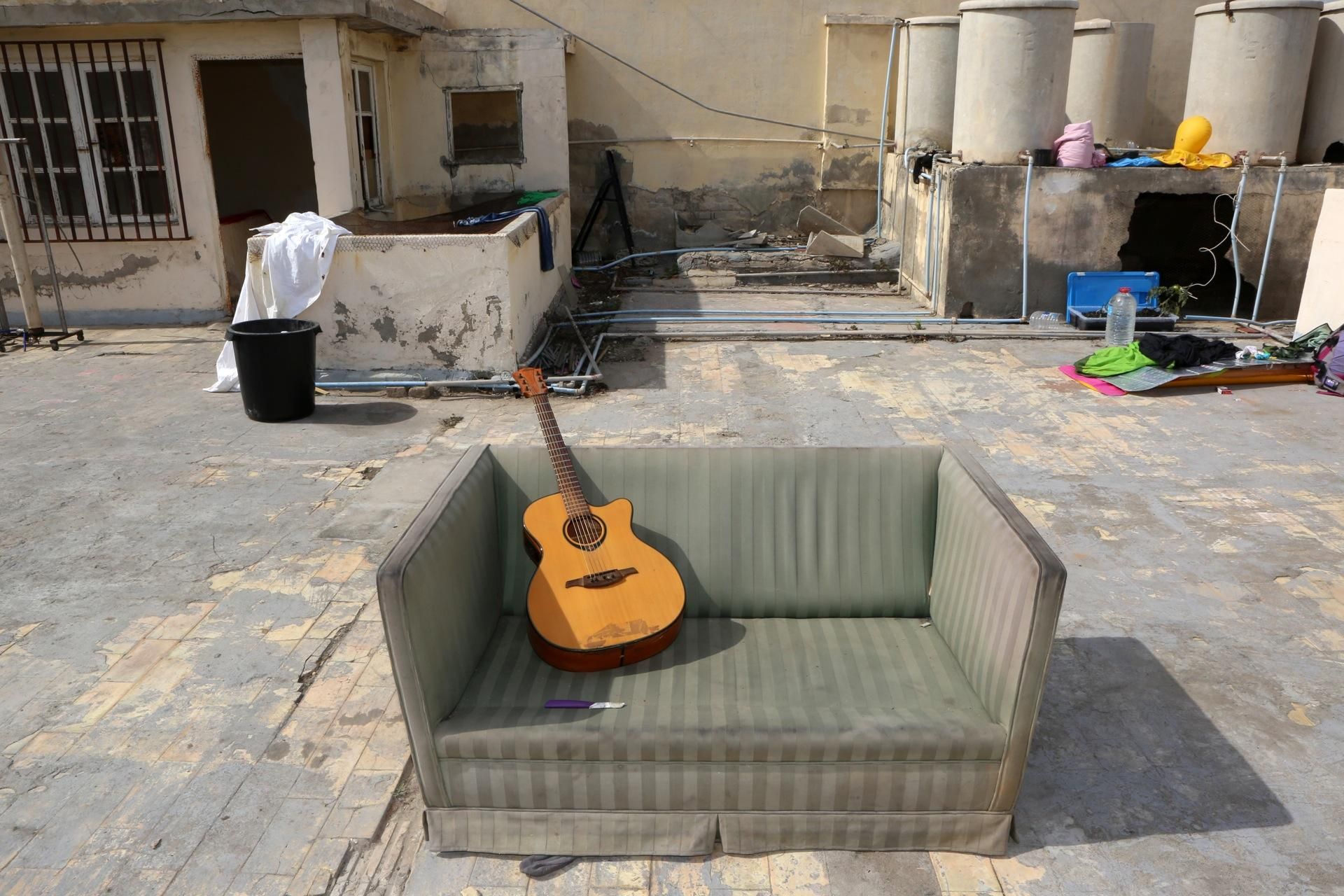 Azotea en el Centro Social La Bicicleta (ALEJANDRO RAMOS)