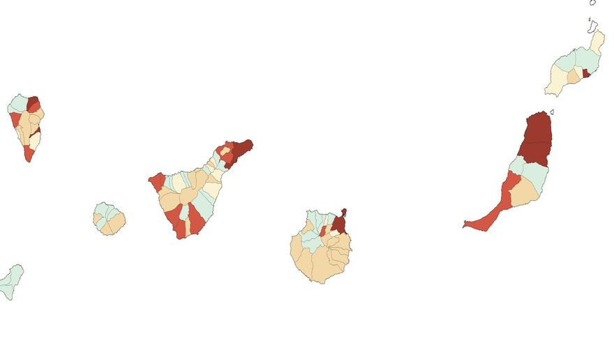 Canarias entra de lleno en la sexta ola de la pandemia a las puertas de las Navidades