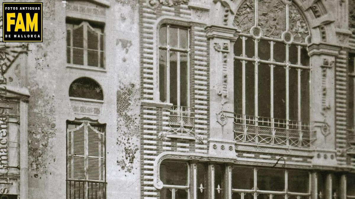 Magatzems El Águila, projectats per Bennàzar el 1907 i ja desapareguts