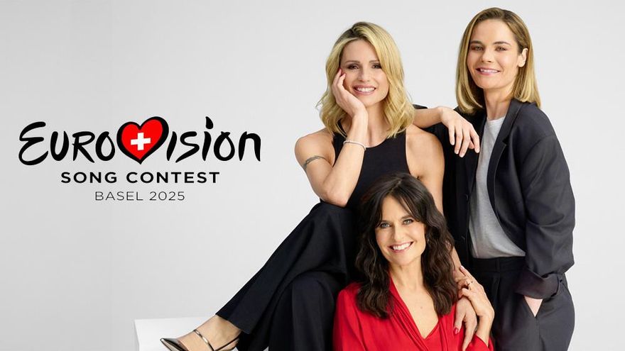 Eurovisión 2025 anuncia a su trío de presentadoras, con una ex del festival y reducción a 'dúo' en las dos semifinales