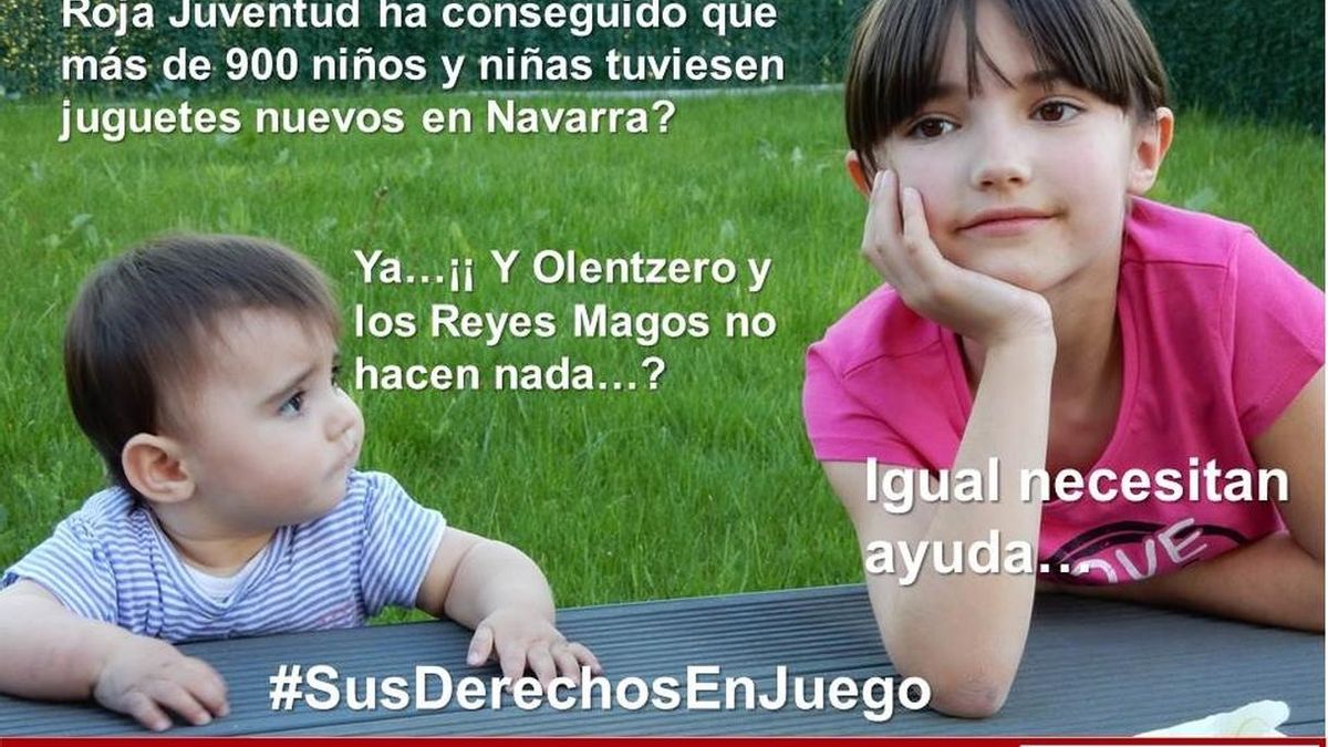 Cruz Roja Juventud reparte en Navarra más de 900 juguetes a niños de familias en dificultad social