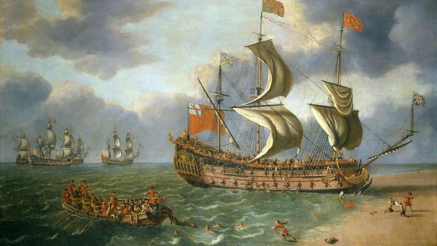 El barco de guerra hundido en 1682 cuando llevaba al futuro rey de Inglaterra y que se rescató siglos después