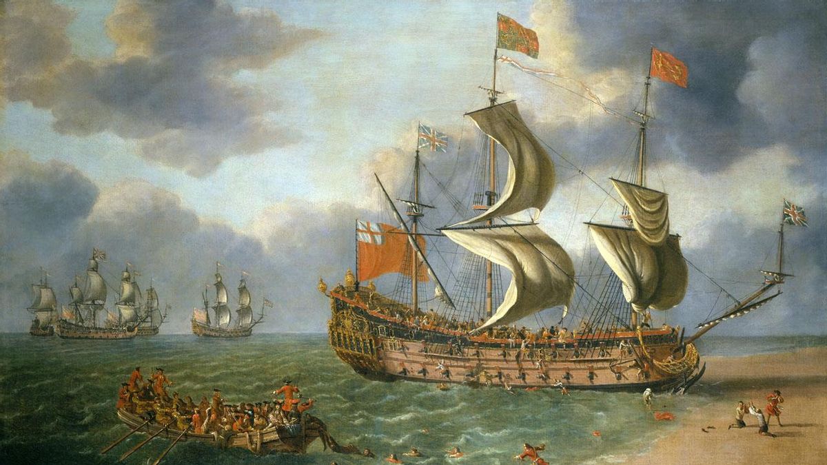 El barco de guerra hundido en 1682 cuando llevaba al futuro rey de Inglaterra y que se rescató siglos después