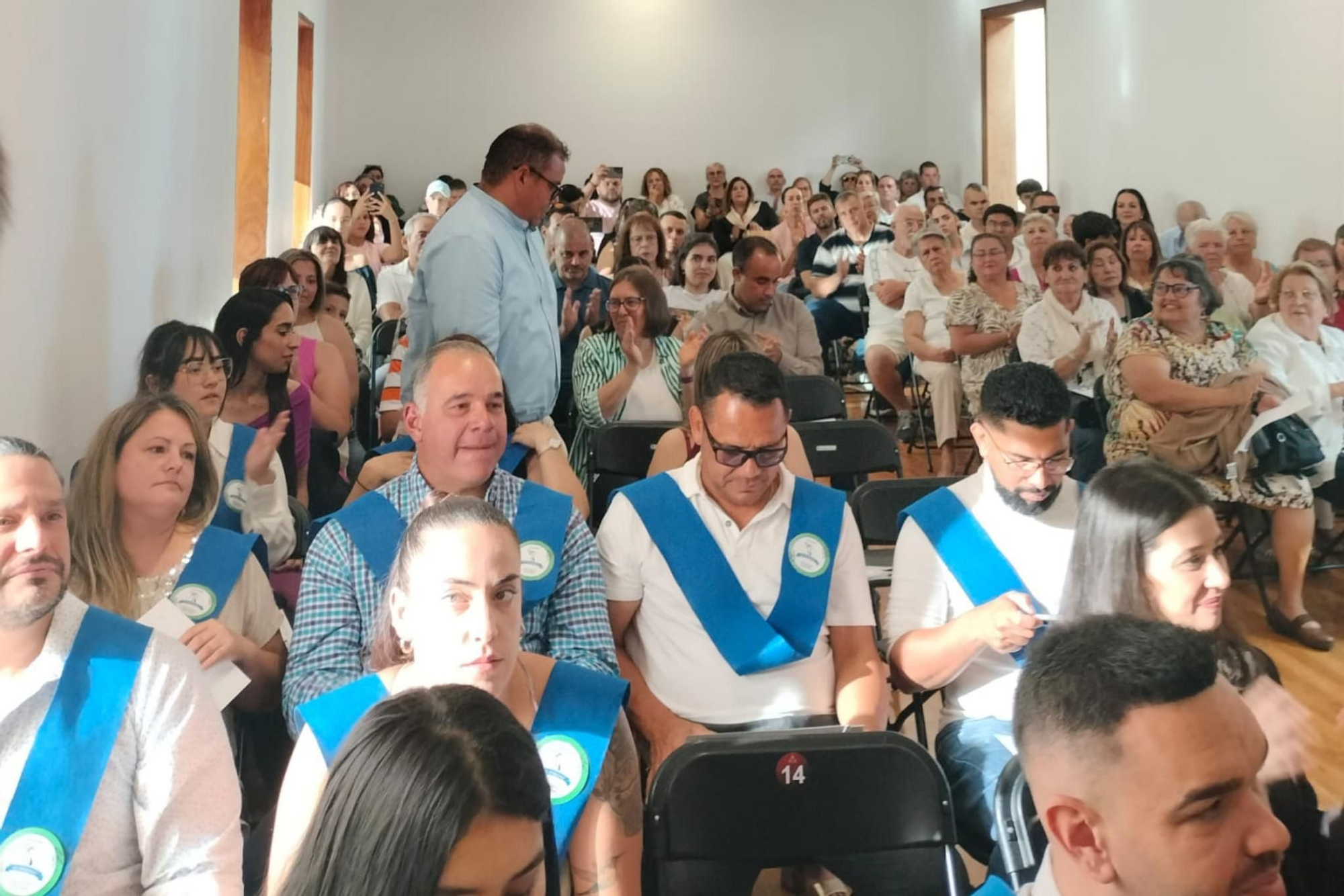 La Palma arropa al alumnado titulado de ecca.edu en su entrega de orlas y diplomas.