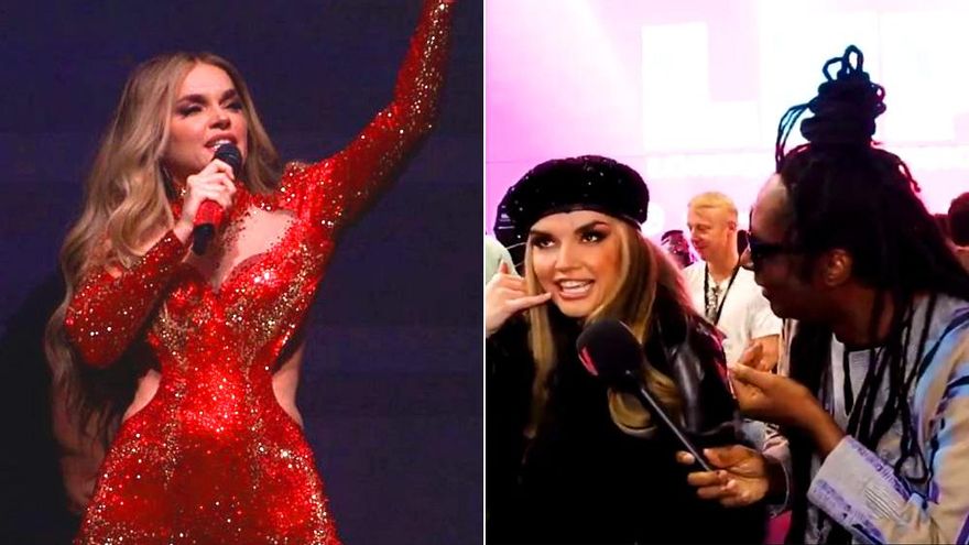 Melody brilla en Londres con 'Esa Diva' y se viraliza (otra vez) antes de Eurovisión por su "amistad" con Lady Gaga