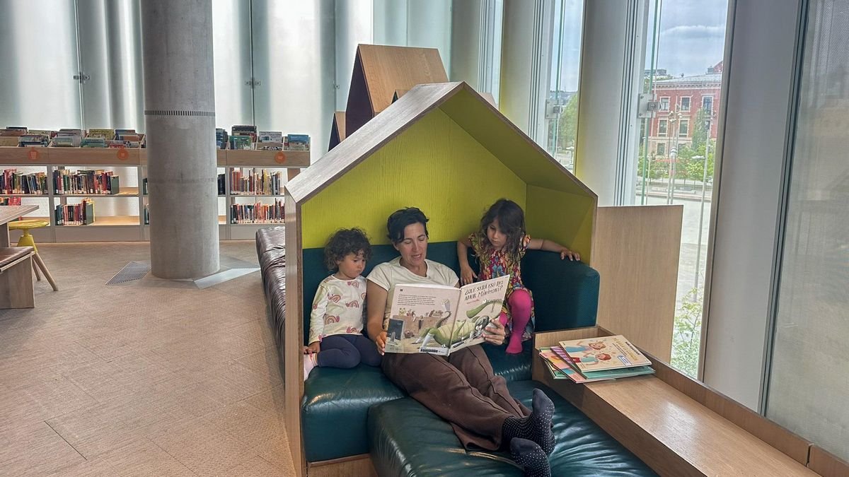 Día de biblioteca en Oslo.