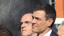 Pedro Sánchez y Ángel Gabilondo, en una imagen de archivo.