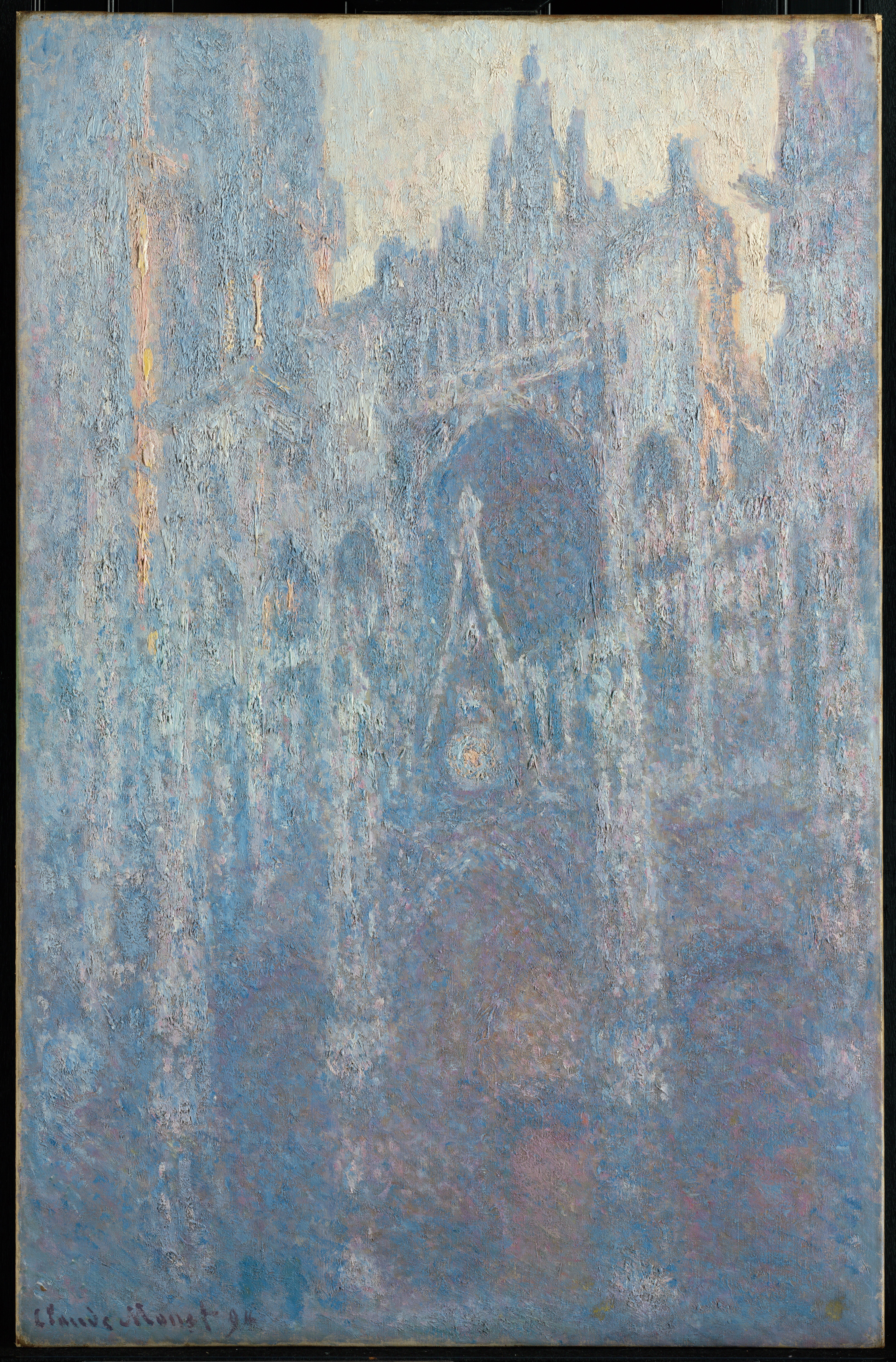 El portal de la Catedral de Ruán en luz de la mañana, de Claude Monet