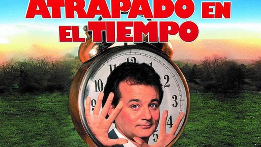 Cartel de 'Atrapado en el tiempo'.