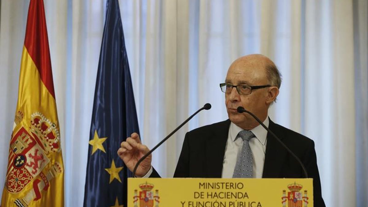 El ministro de Hacienda, Cristóbal Montoro