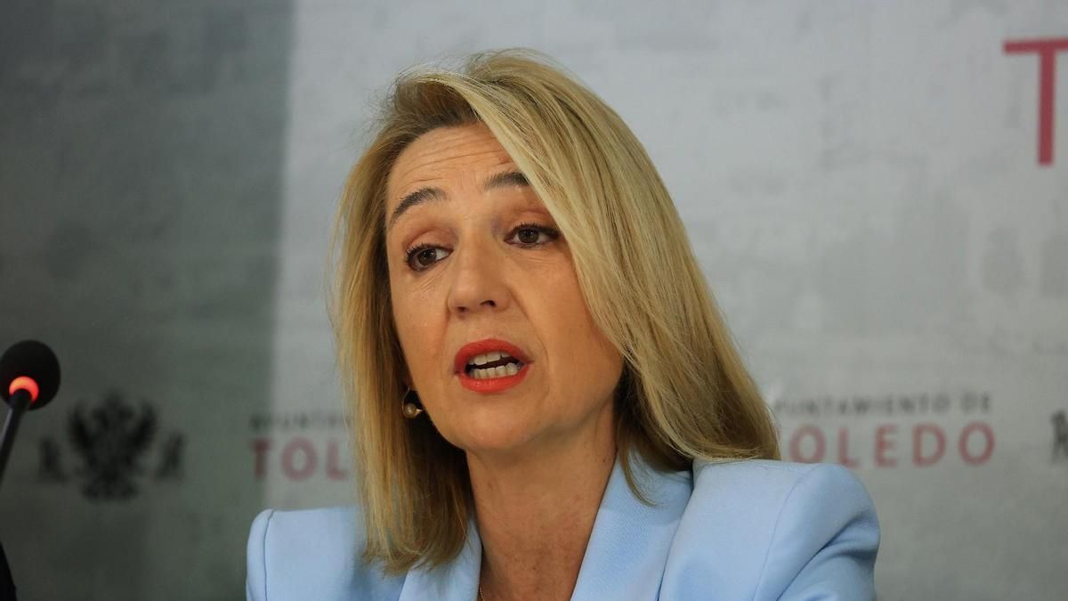 La concejala de Seguridad de Toledo, Inés Cañizares.