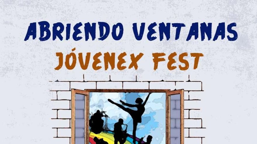 El festival virtual 'Abriendo Ventanas-Jóvenex Fest' se celebra los próximos días 3 y 4 de abril
