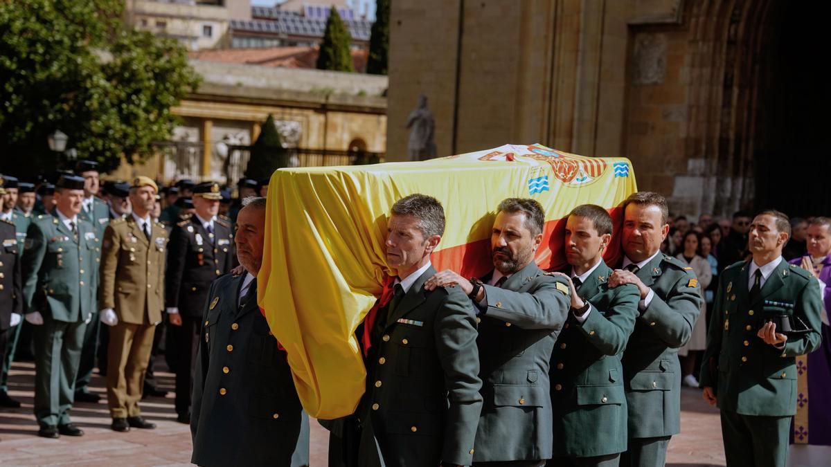 Funeral por el guardia civil Dámaso Guillén