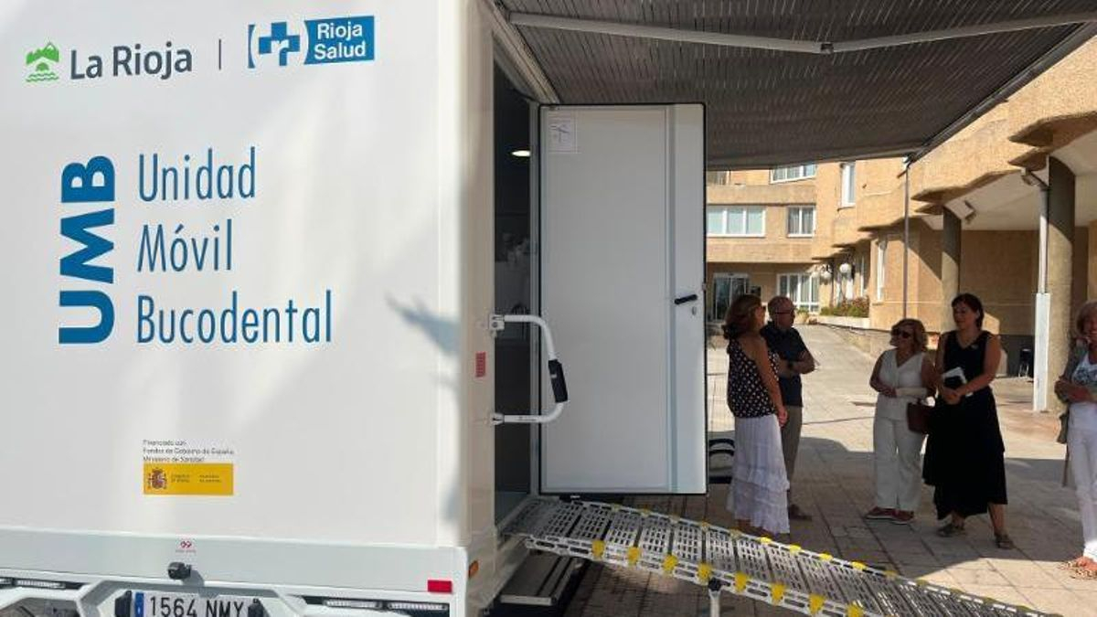 Una clínica dental autónoma e itinerante para mayores de 65 años que viven en residencias y pueblos pequeños de La Rioja