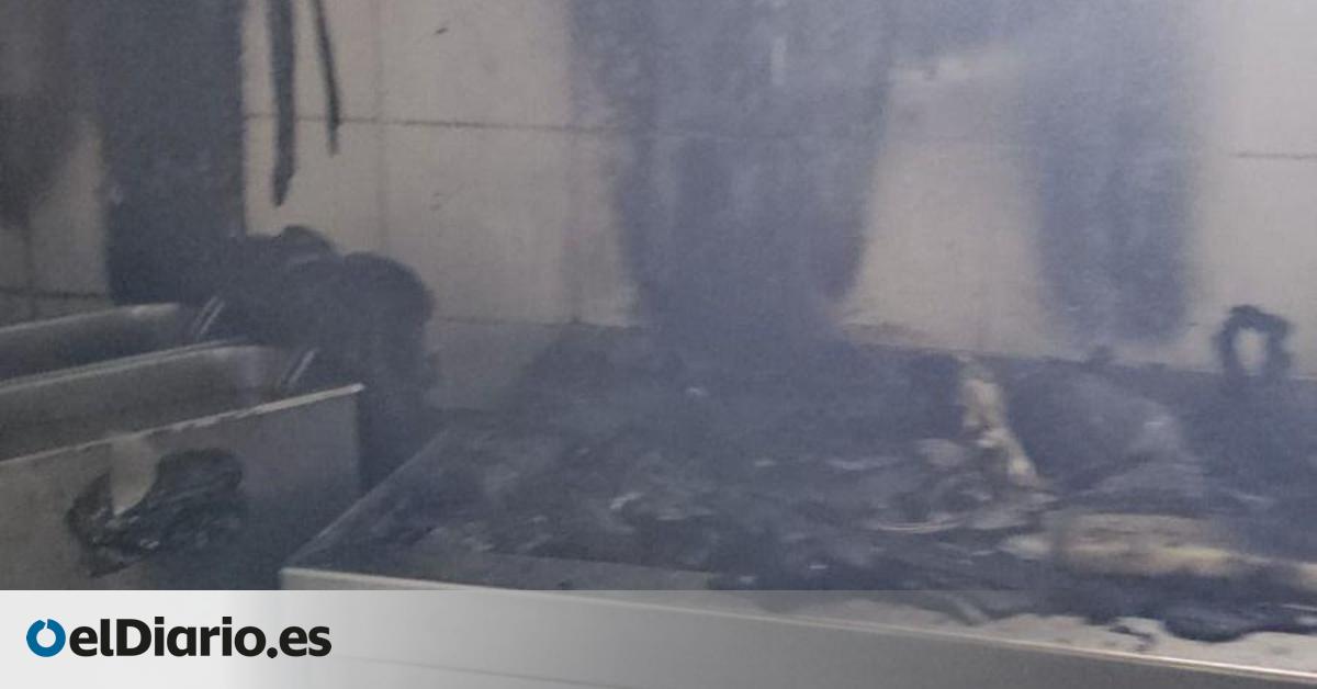 Incendio en un restaurante de Arguineguín