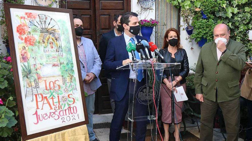 Diez patios de Córdoba abrirán el Jueves Santo para recuperar la tradición de los altares familiares