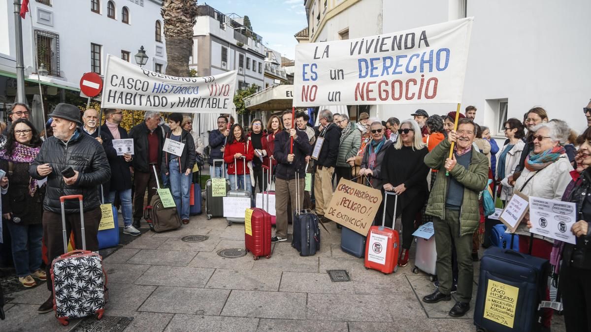 Free tour de vecinos por el centro contra el turismo masivo y por la vivienda