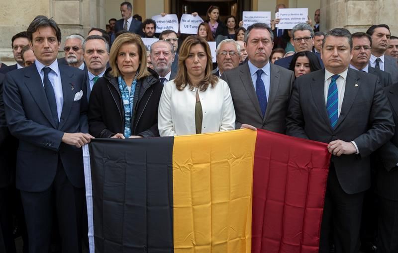 "No podrán con nosotros", asegura Susana Díaz