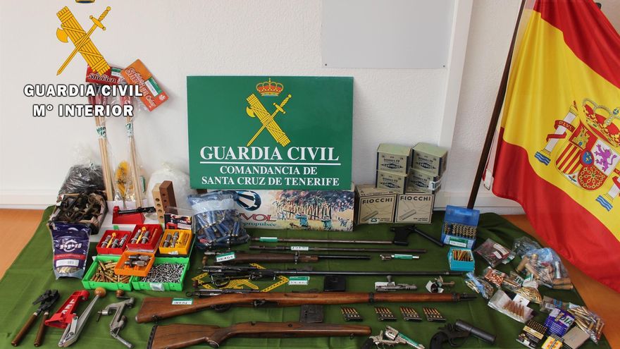 Detenido en Tenerife por la compraventa ilegal de armas