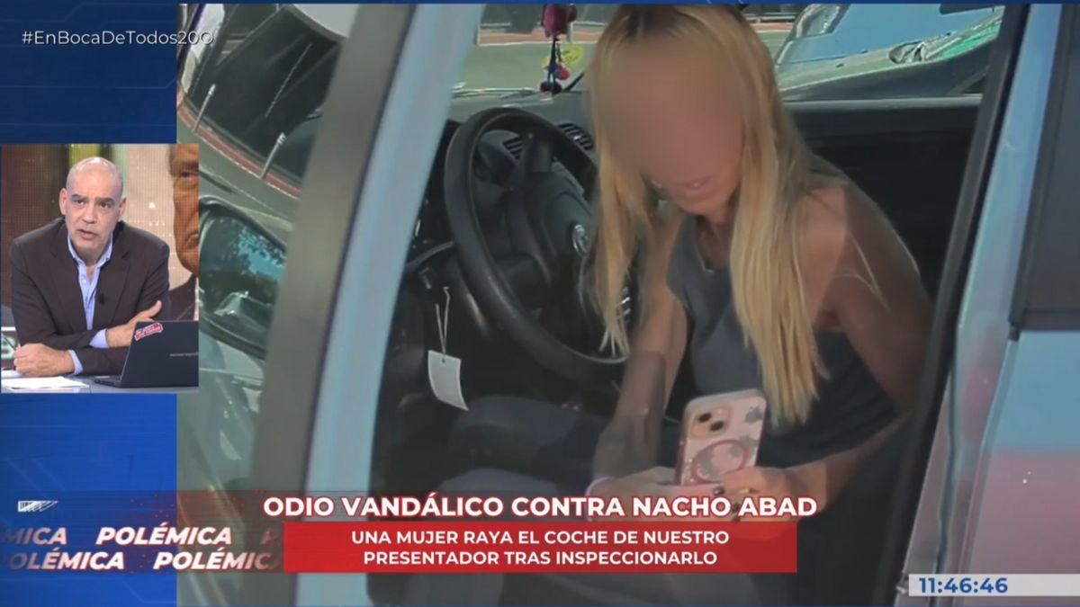 El coche de Nacho Abad fue vandalizado por una agente de Policía Municipal de Madrid, según la investigación