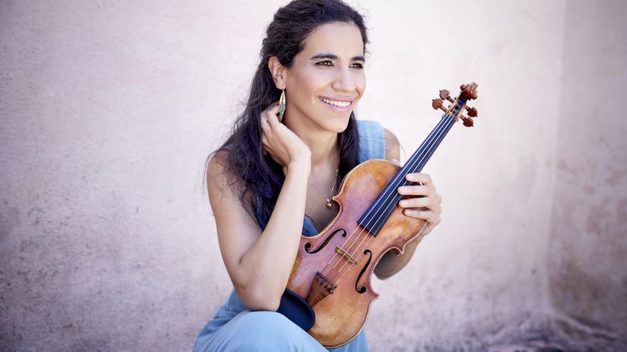 La violinista Ana María Valderrama.