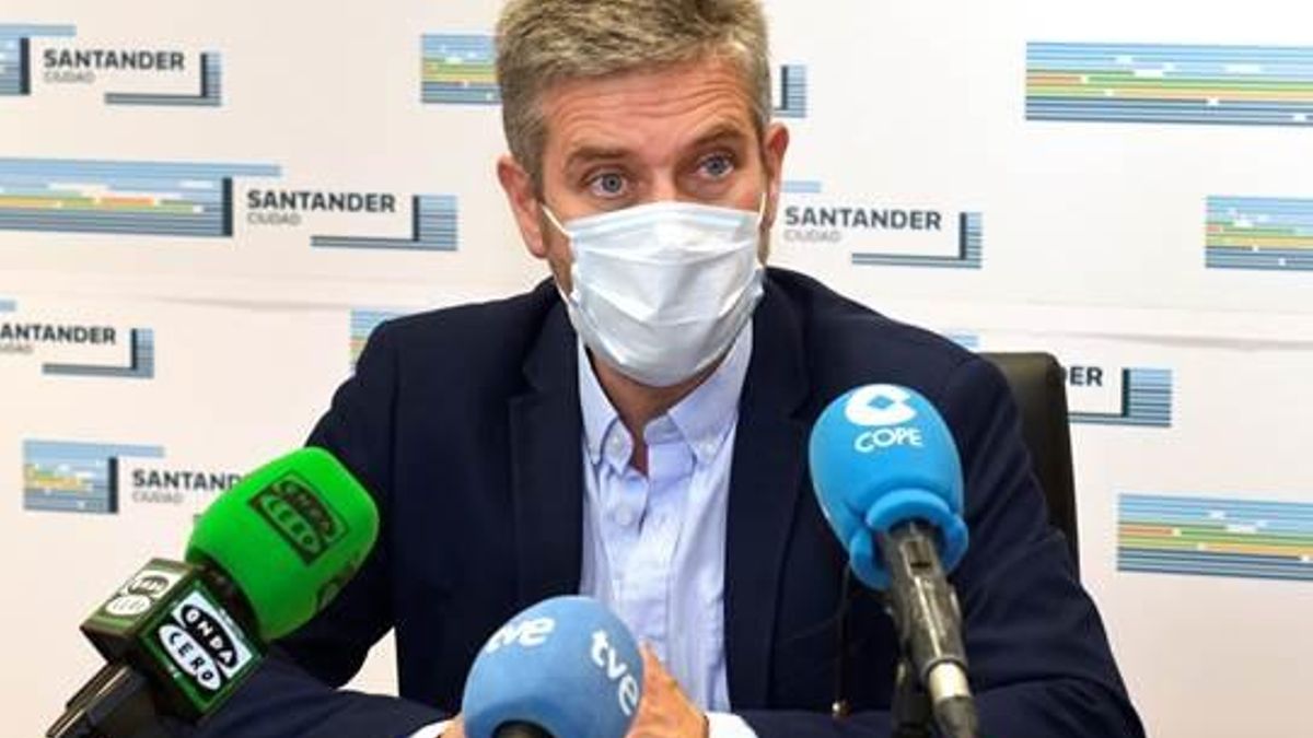 Javier Ceruti, portavoz de Ciudadanos t del equipo de gobierno de Santander.