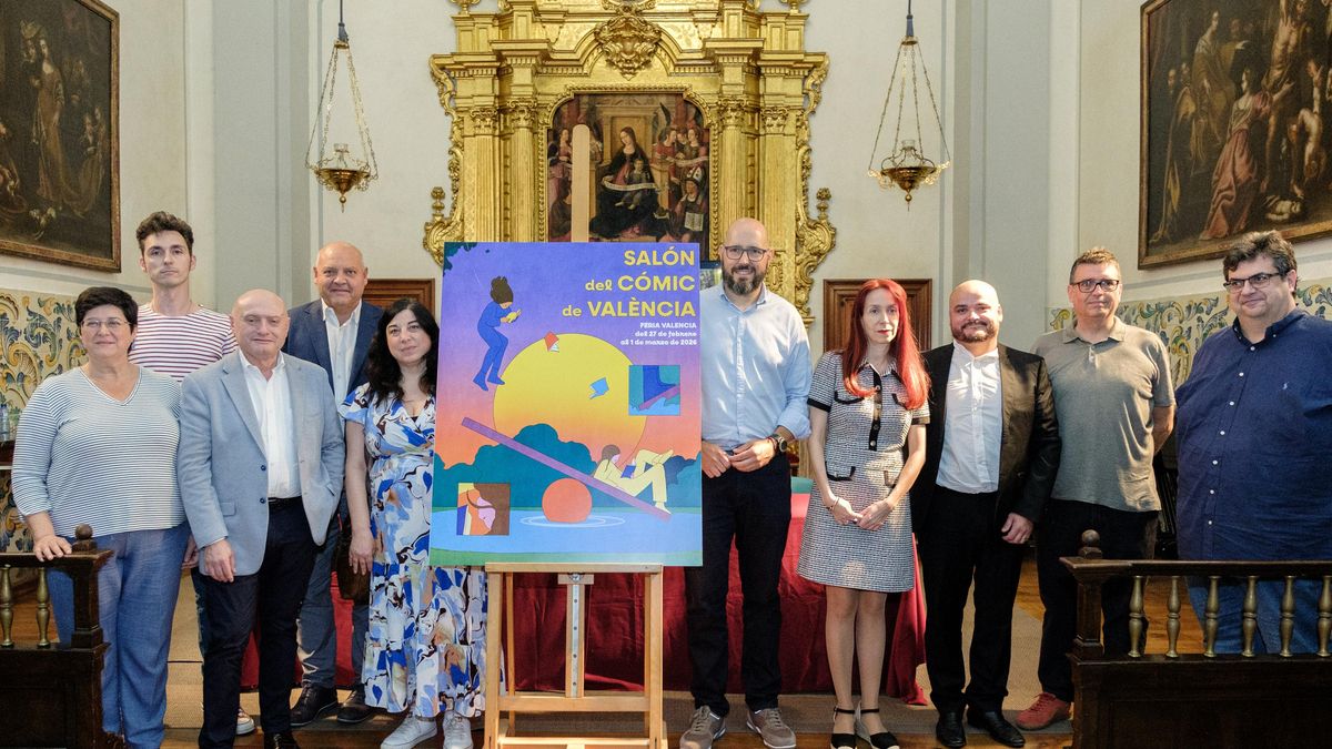 Presentación del Salón del Cómic de València.