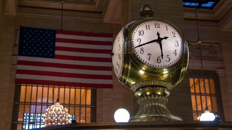 The Ball Clock, uno de los símbolos más famosos de Grand Central Terminal.