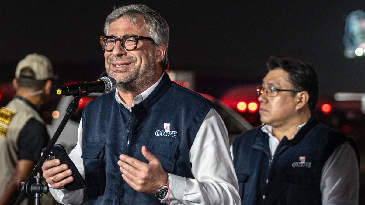 Fotografía de archivo de Piero Corvetto, responsable de la organización de elecciones en Perú, y que ha dimitido antes de la segunda vuelta.