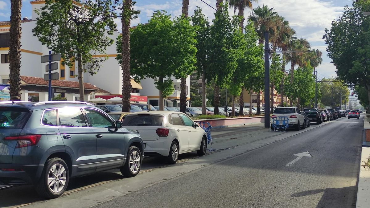 Carretera Nacional 340, a su paso por Torre del Mar, este julio | N.C.