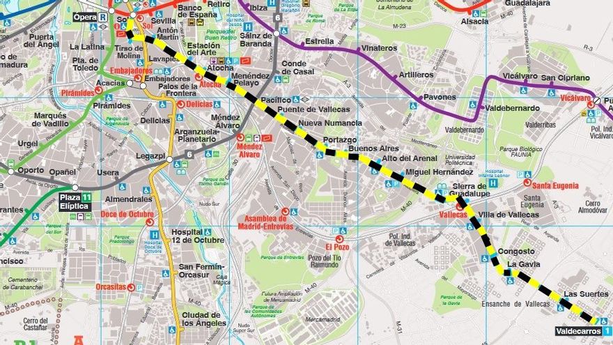La Comunidad de Madrid cortará 18 estaciones de la línea 1 de Metro en 2023 aunque evita concretar fechas