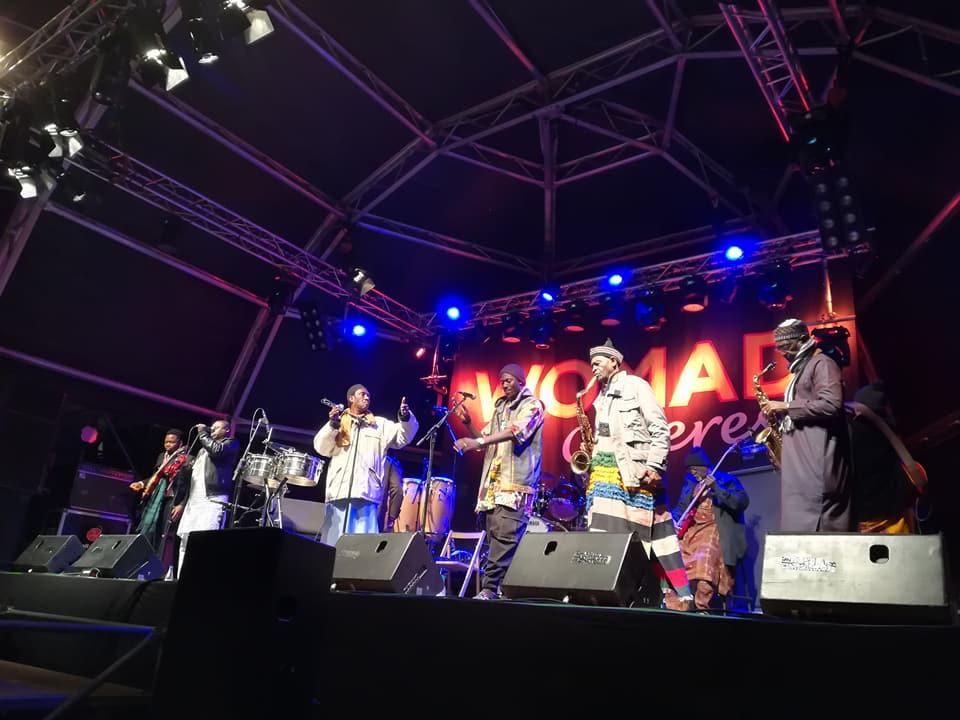 La veterana Orchestra Baobab  en el Womad de Cáceres.