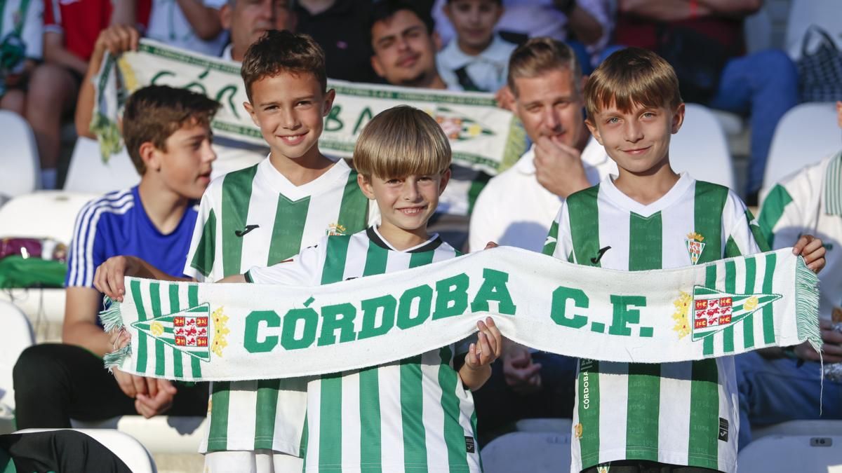 Grada Blanquiverde del Córdoba CF - Albacete BP