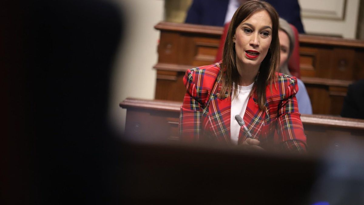 Archivo - Nira Fierro, secretaria de Organización del PSOE en Canarias