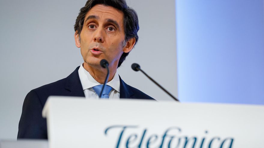 El presidente del grupo Telefónica, José María Álvarez-Pallete. EFE/Emilio Naranjo/Archivo