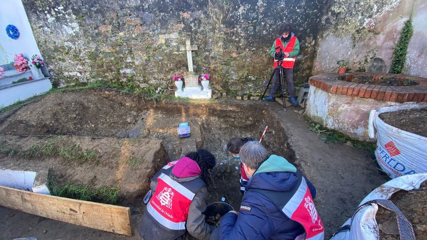 Autorizada la exhumación de la fosa de A Caridá, en Asturias, cuyos tiempos dependen ya de cuestiones técnicas