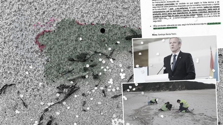 Cronología del vertido de pellets que ha invadido la costa norte de España