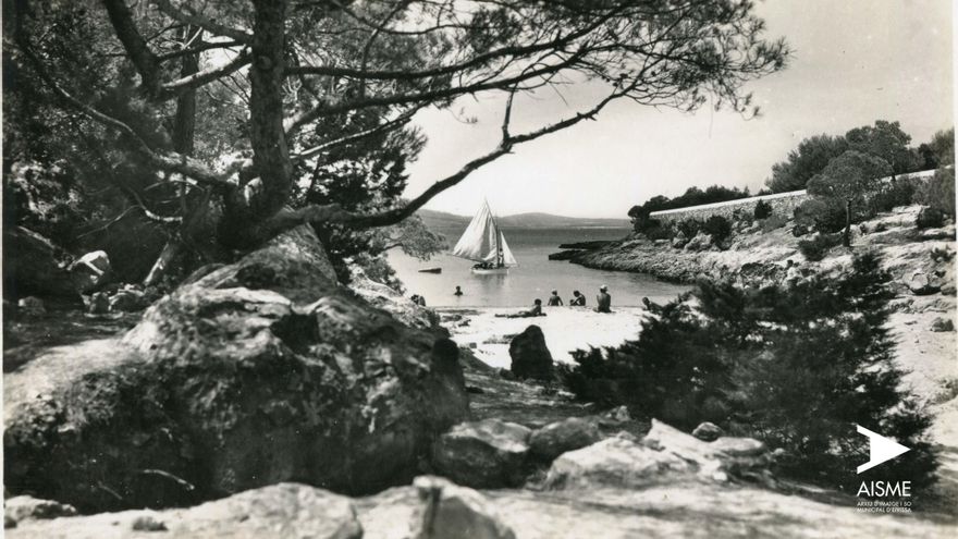 Platja de Cala Gració, en Eivissa